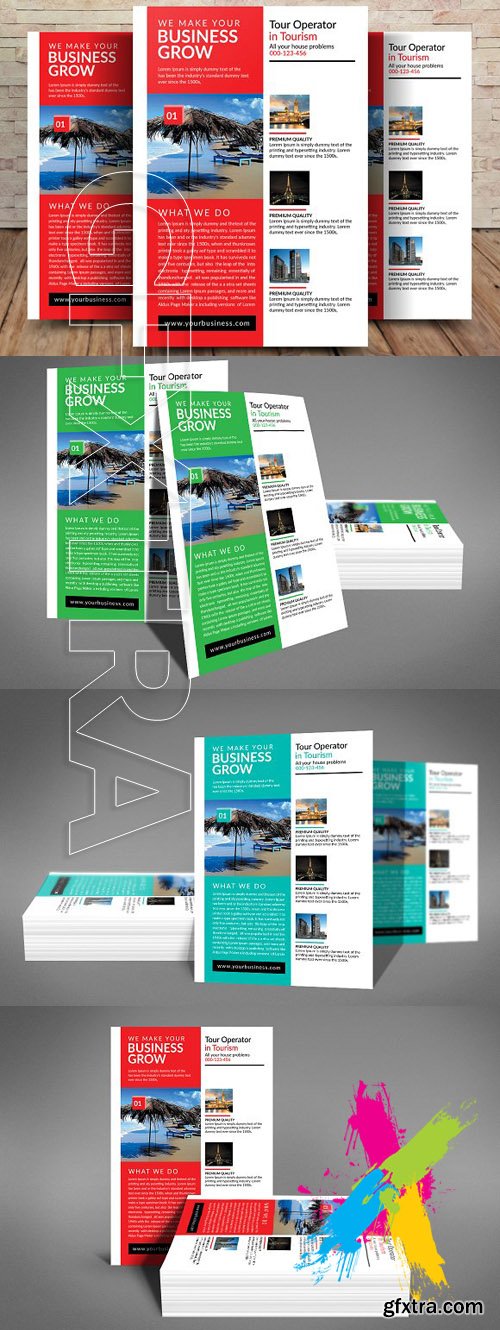 CM - Corporate Business Flyer Template 1543352