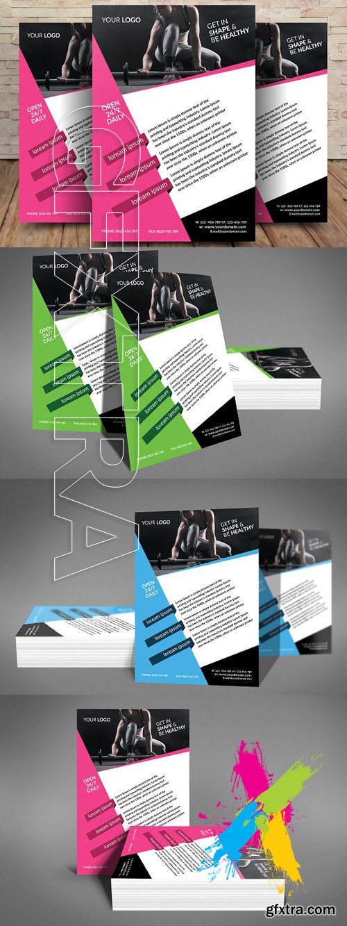 CM - Modern Fitness Flyer 1543341