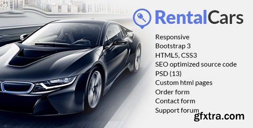 ThemeForest - Rental Cars - Car Rental HTML Website Template 19932170