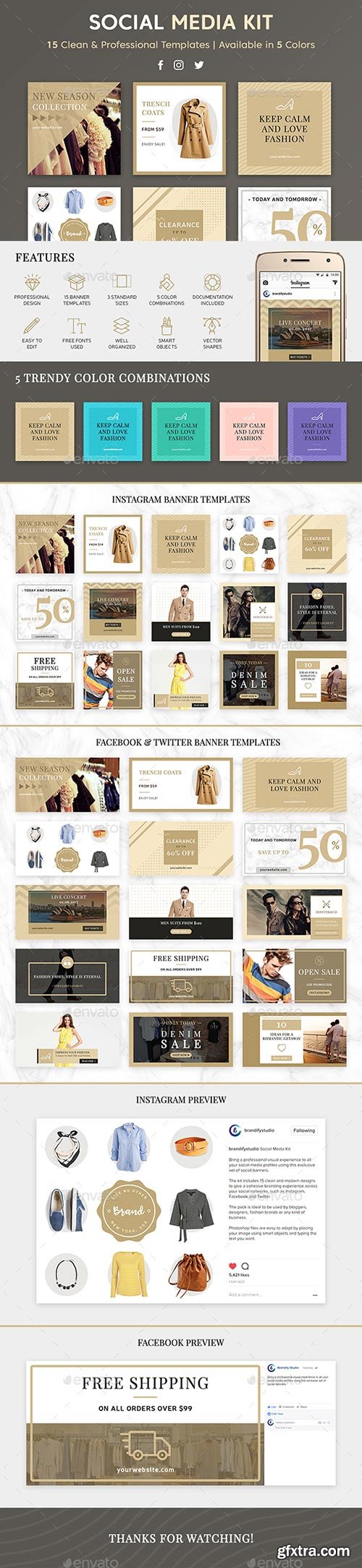 Graphicriver - Social Media Kit 19703585