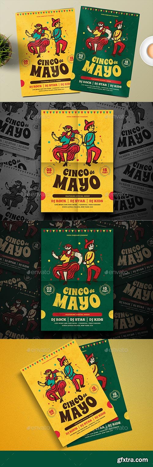 Graphicriver - Cinco de Mayo Flyer 19759783