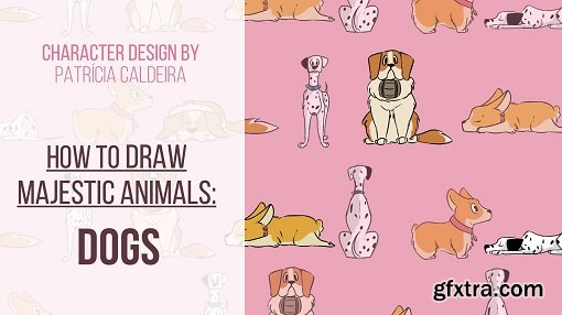 How to Draw Majestic Animals: Dogs