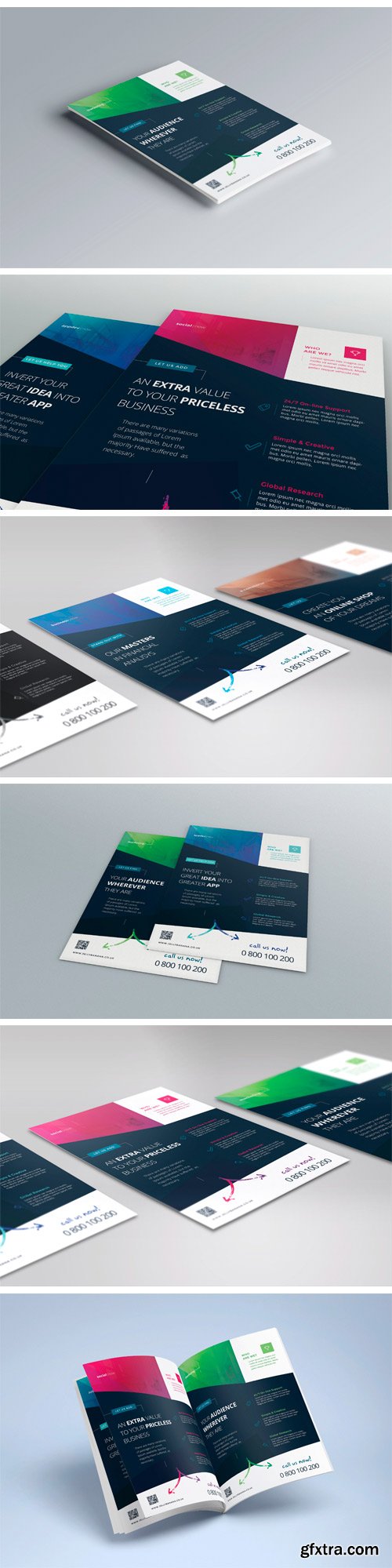 CM 1480199 - Corporate Flyer Templates 6PSD - #24