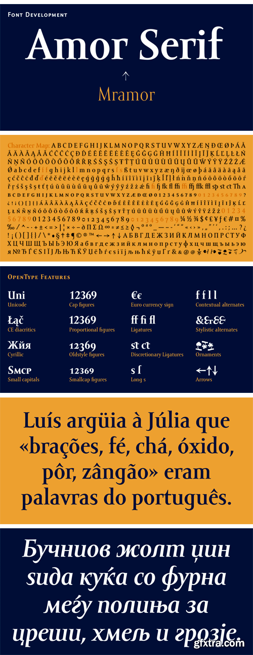 Amor Serif Font Family