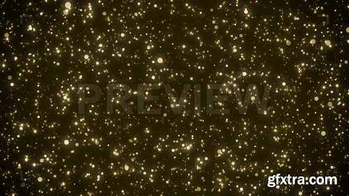 MA - Gold Particles Background