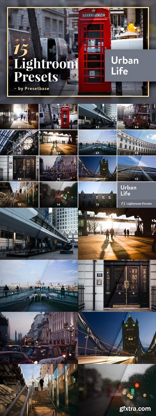 CM - 15 Lightroom Presets - Urban Life 1243287