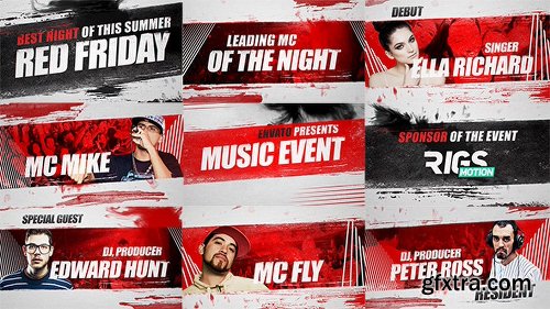 Videohive Music Event 3 // Grunge Promo 12175596