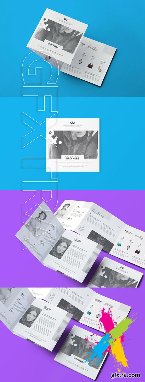 CM - Fashion - Square Tri-Fold Brochure 1543482