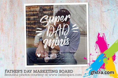 CM - F023 Fathers Day Marketing Board 1542225