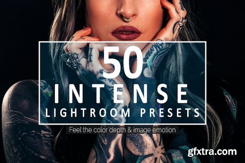 CreativeMarket 50 Intense Lightroom Presets 1292675