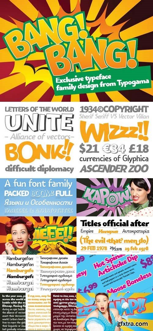 Bangbang Font Family