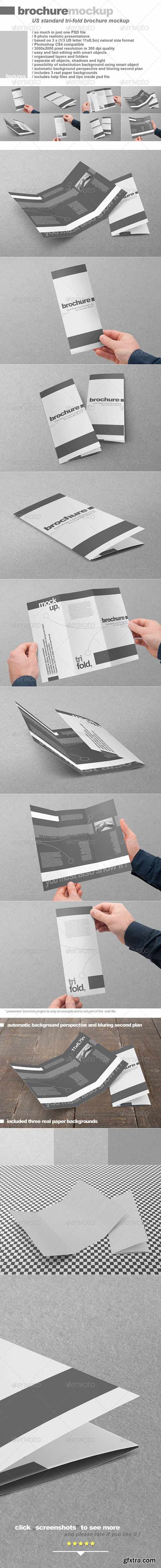 Graphicriver - Tri-Fold US Standard Brochure 2660660