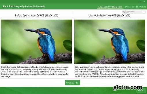 Black Bird Image Optimizer 1.0