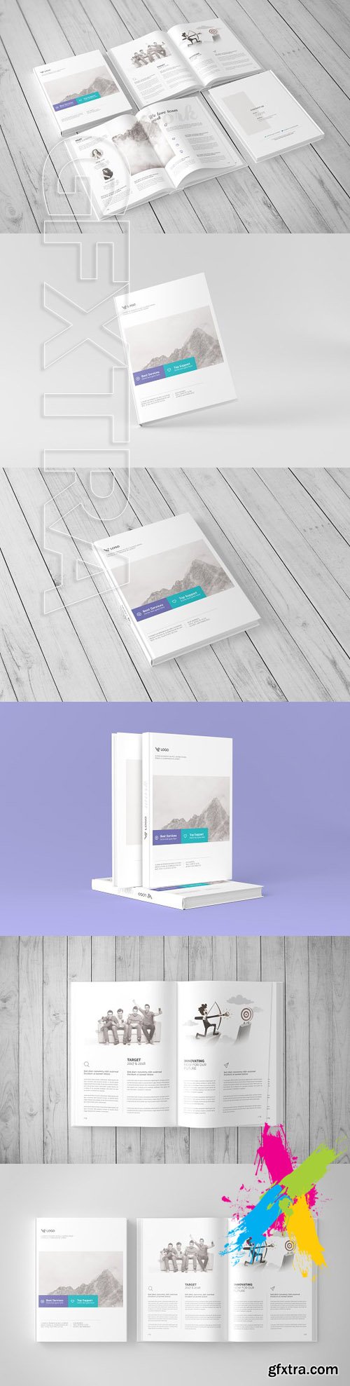 CM - Book Mockup Hardcover 1542147