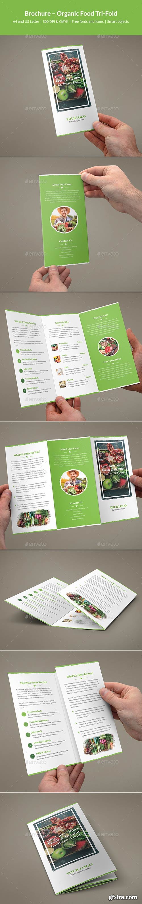 Graphicriver - Brochure – Organic Food Tri-Fold 19929196