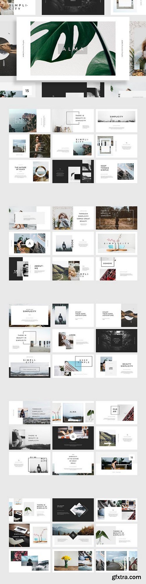 CM - ALMA PowerPoint Template 1470774