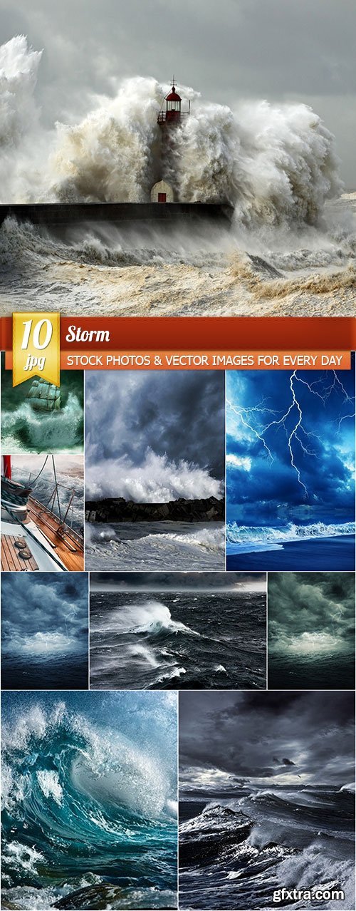 Storm, 10 x UHQ JPEG