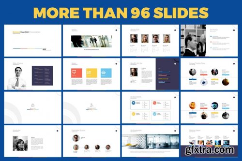 Premium Business Presentation PowerPoint Template