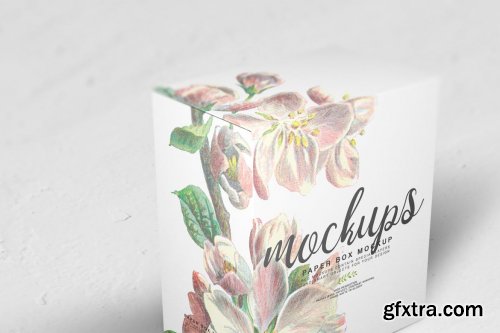 Paper Box Mockup 08