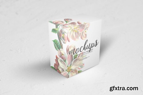 Paper Box Mockup 08