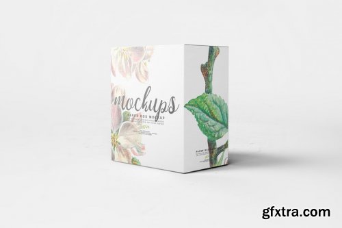 Paper Box Mockup 08