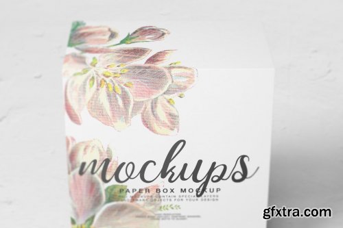 Paper Box Mockup 08