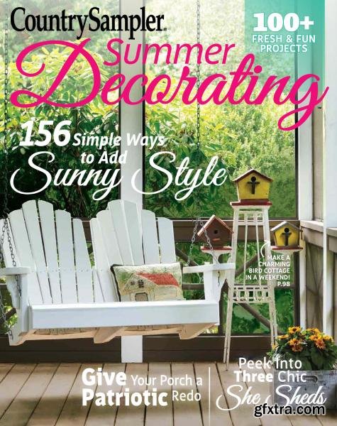 Country Sampler - Summer Decorating - August 2017