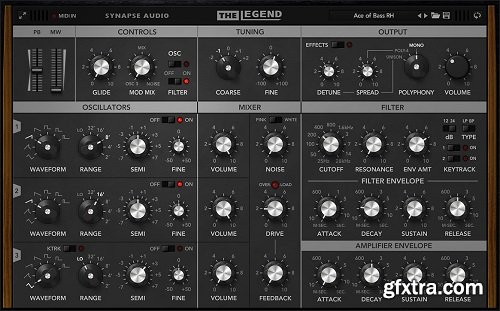 Synapse Audio Software The Legend v1.1.0 CE-V.R