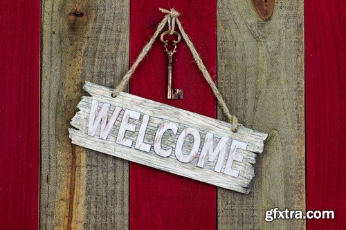 Welcome backgrounds - 8 UHQ JPEG