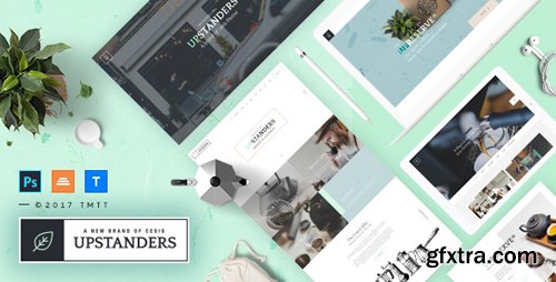 Themeforest - UpStanders Cafe | Coffee Shop PSD Template 19511432