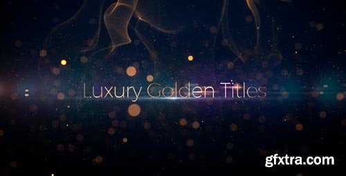 Videohive - Luxury Golden Titles - 19901387