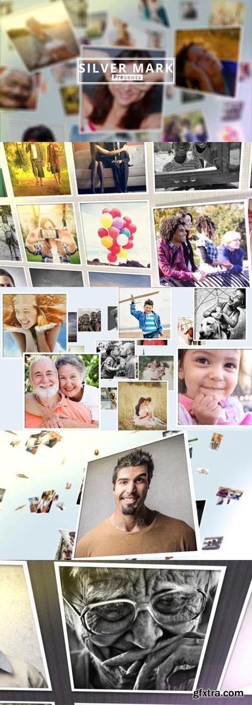 Videohive - Clean 3D Photos Slideshow Bundle - 9453693