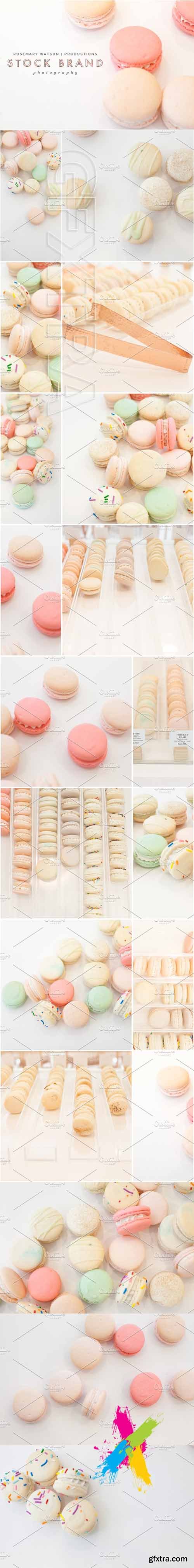 CM - Macaron Stock Photo Bundle 1488946