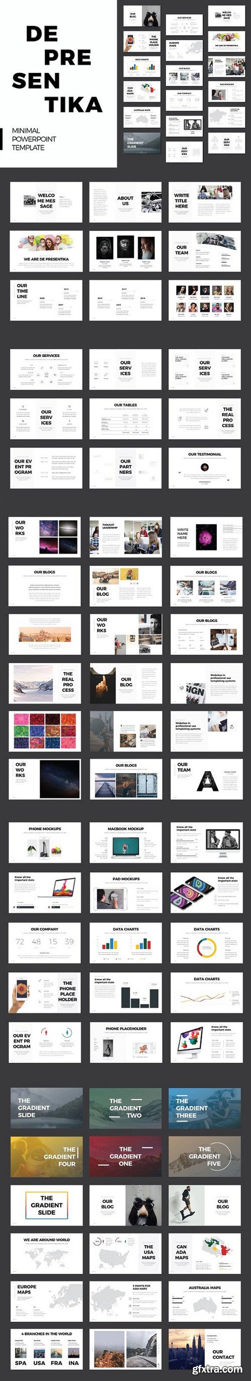 CM - DE Presentation PowerPoint Template 1482227