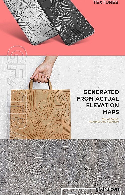 CreativeMarket 30 Vector Topographic Maps 1414426