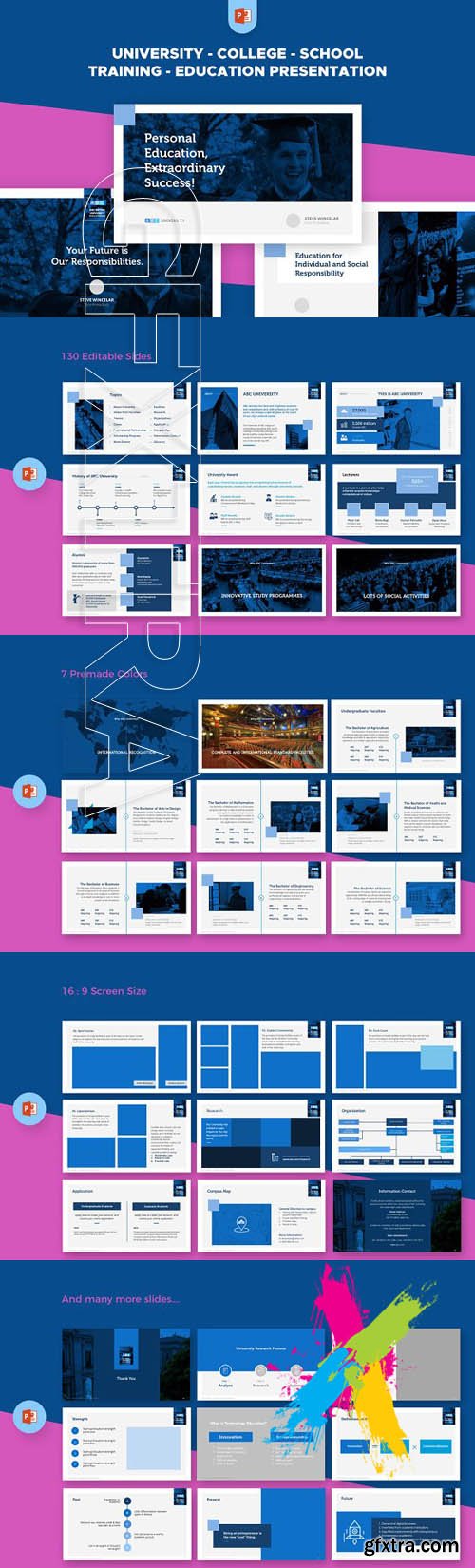 CM - Clean Education Powerpoint Template 1542508