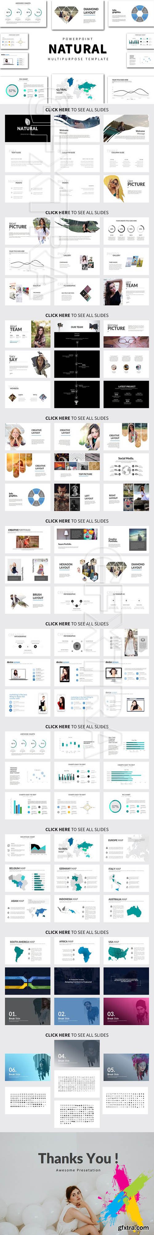 CM - Natural PowerPoint Template 1543630