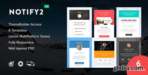 ThemeForest - Notify2 v1.0 - Notification Email + Themebuilder Access - 11765600