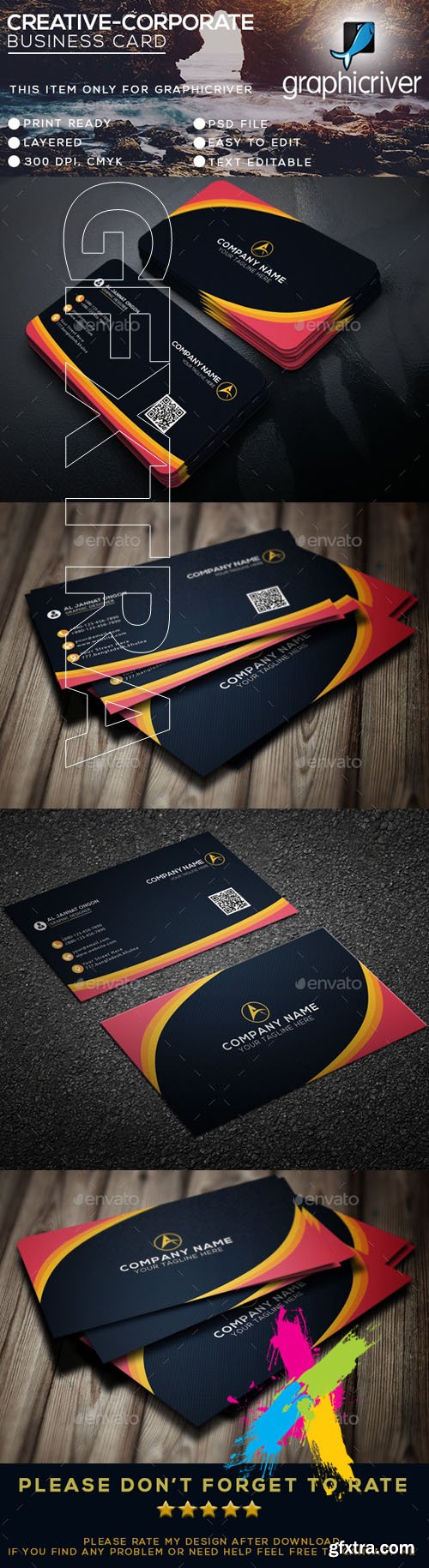 GR - Corporate Business Card 19065367