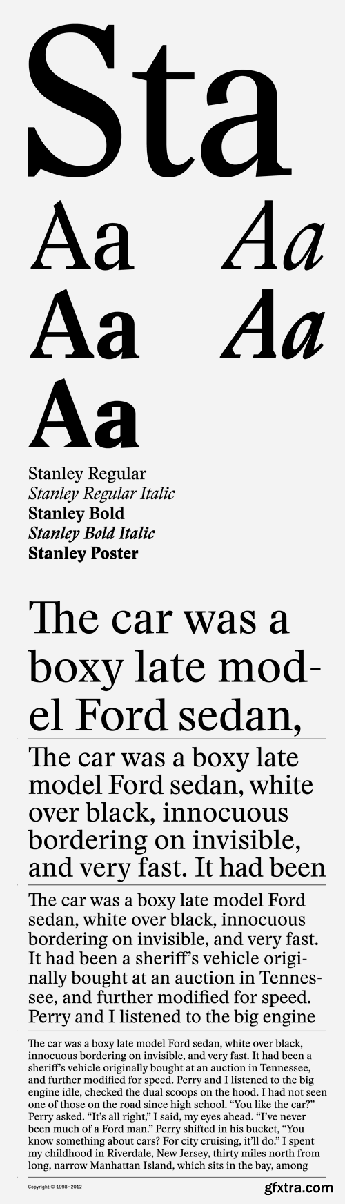 Stanley Font Family