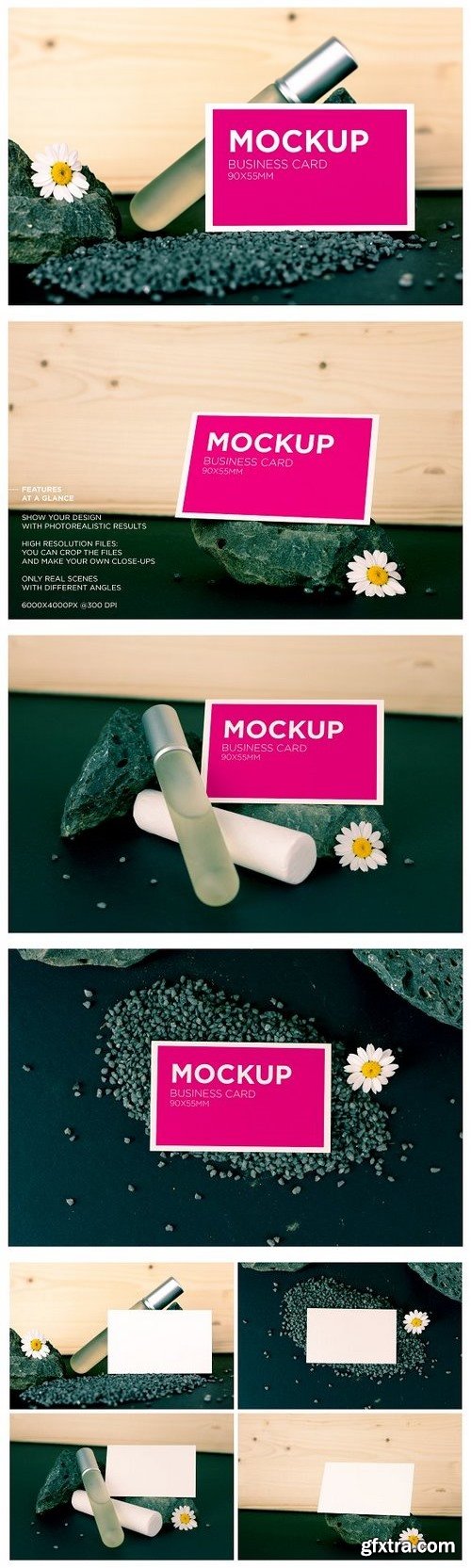 Beauty Business Card Mockup