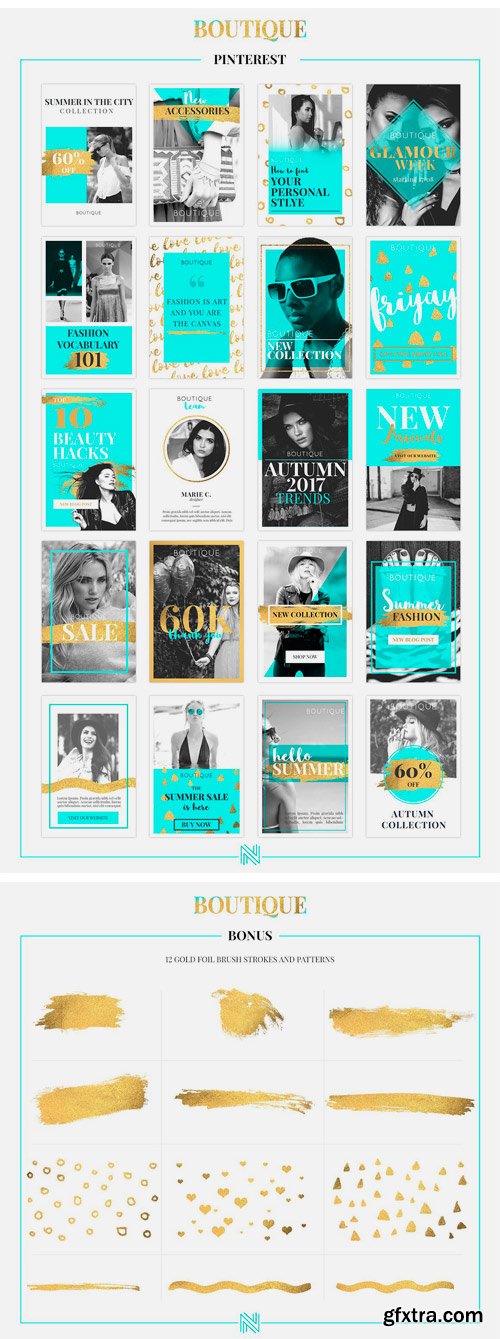 CM 1501008 - Boutique Social Media Pack