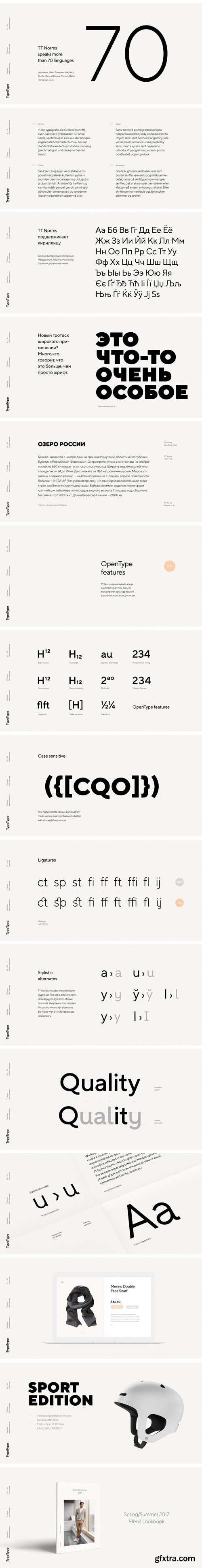 TT Norms Font Family