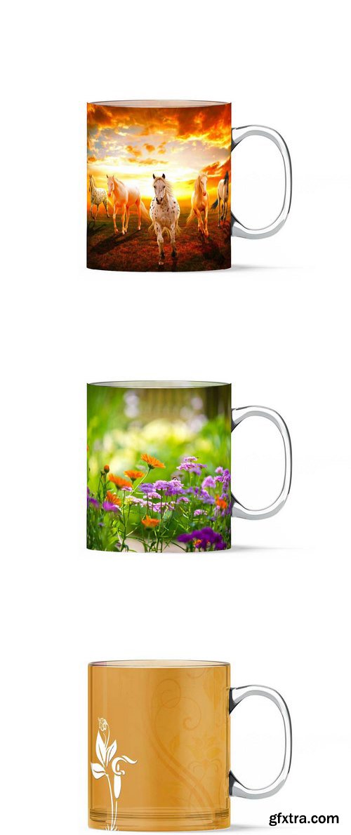 Mug Front PSD Mockup