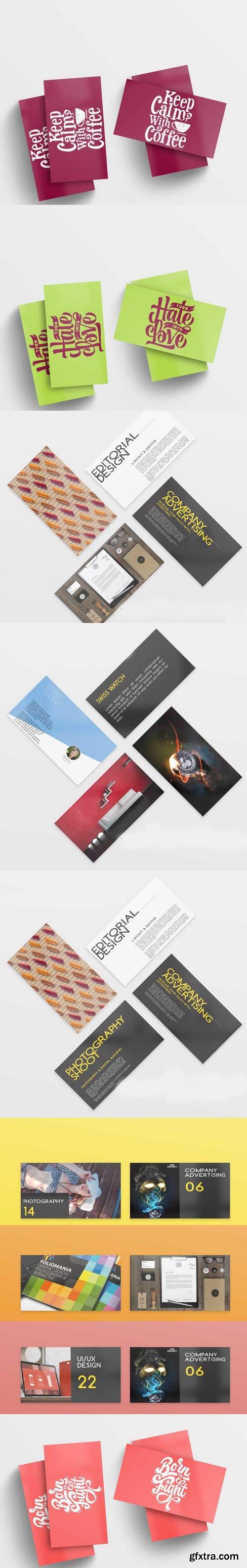 Business Card Mockup Bundle