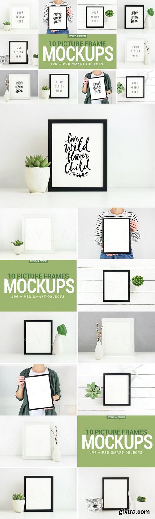 CM - Poster & Picture frame mockup photos 1436427