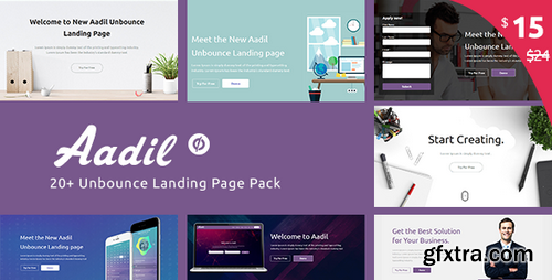 ThemeForest - Aadil v1.0 - Multi-Purpose Template with Unbounce Page Builder 19141357