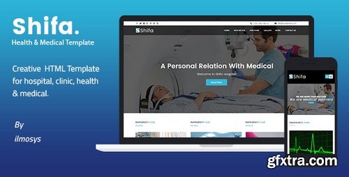 ThemeForest - Shifa v1.0 - Health & Medical HTML Template - 19402056