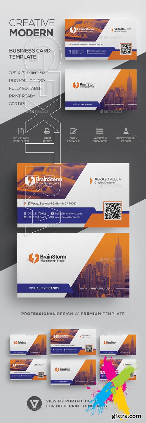 GR - Creative Business Card Template 20042281