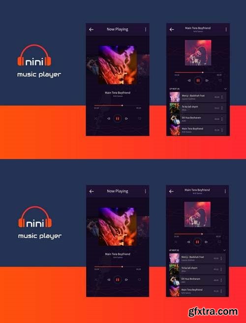 Music Player App UI Kit